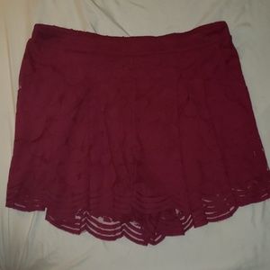 Torrid lace shorts